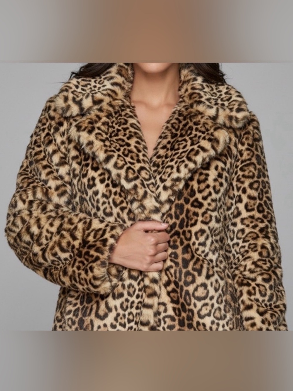 Love Tree Leopard Print Short Jacket